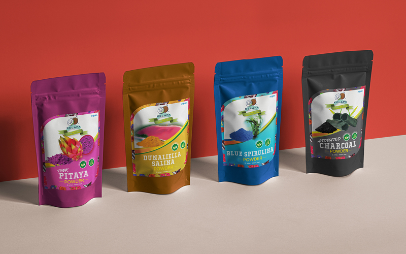 Super Food Powder Mockup